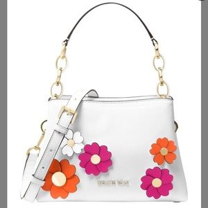 🌺 NWT Michael Kors Flora Appliqué Bag 🌺